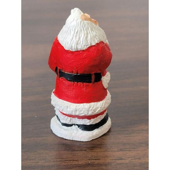 AL 1989 Santa Claus Naughty Nice List Xmas Village accessory figure - Picture 3 of 5